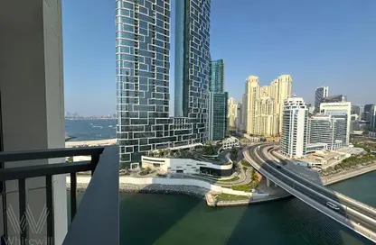شقة - غرفة نوم - 2 حمامات للايجار في 5242 تاور 2 - 5242 - دبي مارينا - دبي