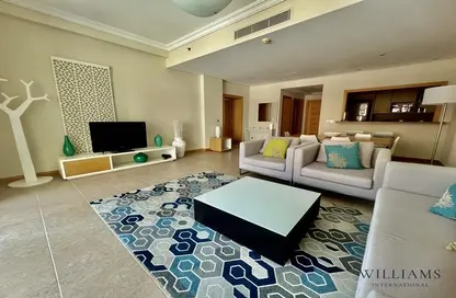 Apartment - 1 Bedroom - 2 Bathrooms for rent in Al Das - Shoreline Apartments - Palm Jumeirah - Dubai