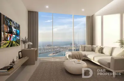 Apartment - Studio - 1 Bathroom for sale in Ciel Tower - Dubai Marina - Dubai