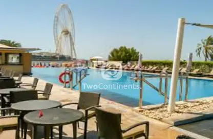 Apartment - 2 Bedrooms - 4 Bathrooms for rent in Al Bateen Residences - Jumeirah Beach Residence - Dubai