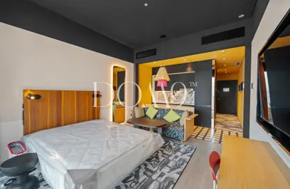 Apartment - Studio - 1 Bathroom for rent in Mama Shelter Residences - Business Bay - Dubai