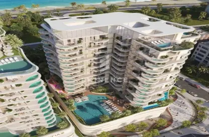 Apartment - 1 Bedroom - 2 Bathrooms for sale in Beach Walk Grand 2 - Dubai Islands - Dubai