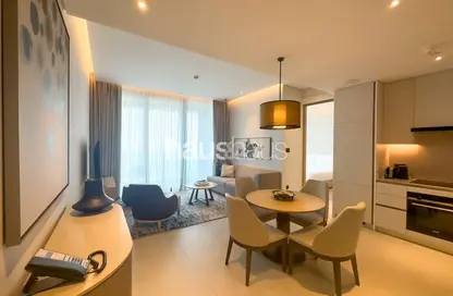 شقة - غرفة نوم - 2 حمامات للايجار في برج بوابه جميرا 2 - العنوان منتجع وسبا جميرا - مساكن شاطئ الجميرا - دبي