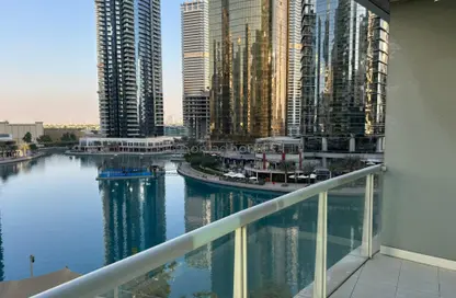 Apartment - Studio - 1 Bathroom for rent in Lake Terrace - JLT Cluster D - Jumeirah Lake Towers - Dubai