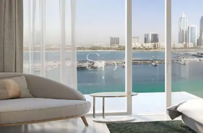 Apartment - 1 Bedroom - 1 Bathroom for sale in Beachgate by Address - EMAAR Beachfront - Dubai Harbour - Dubai