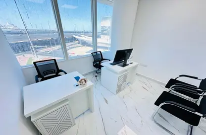 Office Space - Studio - 1 Bathroom for rent in Al Shindagah - Dubai