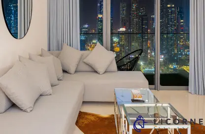 شقة - غرفة نوم - 2 حمامات للبيع في برج Beach Vista 1 - بيتش فيستا - إعمار بيتشفرونت - دبي هاربور - دبي