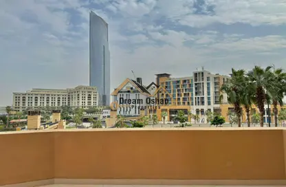 شقة - غرفة نوم - 2 حمامات للايجار في مبنى النوخاذة - الجداف - دبي