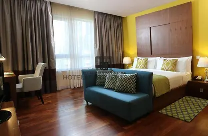 صورة لـ غرفة- غرفة النوم النزل و الشقق الفندقية - 2 غرف نوم - 2 حمامات للايجار في ذا ريزيدنس 2 - برج ريزيدنس - دبي وسط المدينة - دبي ، صورة رقم 1
