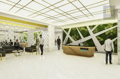 Gym image for: Apartment - 1 Bedroom - 1 Bathroom for rent in Wavez Residence - Liwan - Dubai Land - Dubai, Image 1