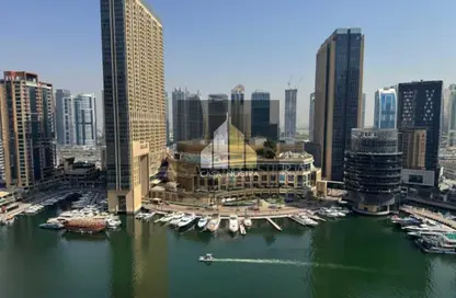 شقة - غرفة نوم - 2 حمامات للايجار في باي سنترال غرب - باي سنترال - دبي مارينا - دبي