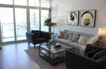Living Room image for: Apartment - 3 Bedrooms - 3 Bathrooms for sale in Al Reem Island - Abu Dhabi, Image 1