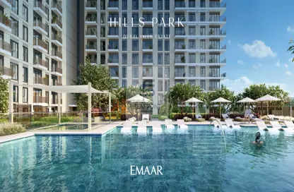Pool image for: Apartment - 1 Bedroom - 1 Bathroom for sale in Hills Park - Dubai Hills Estate - Dubai, Image 1
