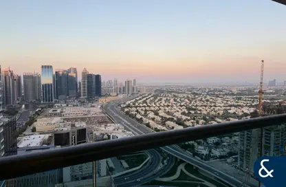 شقة - غرفة نوم - 2 حمامات للايجار في برج كونكورد - (JLT) مجمع H - أبراج بحيرة الجميرا - دبي