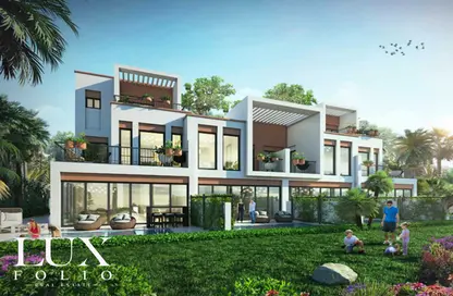 Townhouse - 5 Bedrooms - 4 Bathrooms for sale in Costa Brava 1 - Costa Brava at DAMAC Lagoons - Damac Lagoons - Dubai