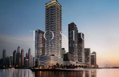 Apartment - 1 Bedroom - 1 Bathroom for sale in The Bristol - EMAAR Beachfront - Dubai Harbour - Dubai