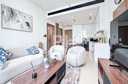 Apartment - 1 Bedroom - 2 Bathrooms for rent in Binghatti Azure - Jumeirah Village Circle - Dubai