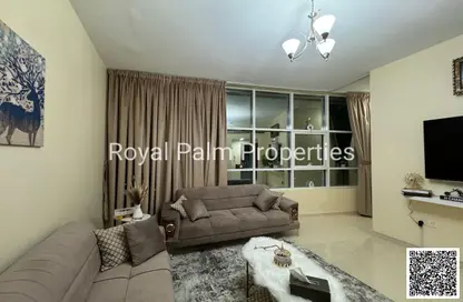 Apartment - 1 Bedroom - 2 Bathrooms for rent in Orient Tower 1 - Orient Towers - Al Bustan - Ajman