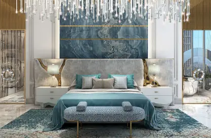 شقة - غرفة نوم - 2 حمامات للبيع في شيك تاور - الخليج التجاري - دبي