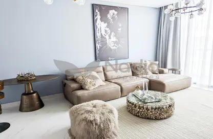 Living Room image for: Apartment - 1 Bedroom - 2 Bathrooms for sale in Residences 15 - District One - Mohammed Bin Rashid City - Dubai, Image 1