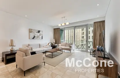 Apartment - 2 Bedrooms - 3 Bathrooms for rent in Al Fattan Marine Tower - Al Fattan Marine Towers - Jumeirah Beach Residence - Dubai