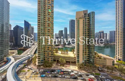 Apartment - 2 Bedrooms - 3 Bathrooms for rent in Rimal 1 - Rimal - Jumeirah Beach Residence - Dubai