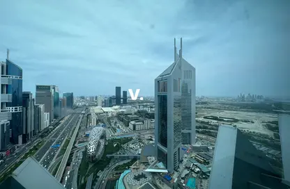 شقة - غرفة نوم - 2 حمامات للايجار في برج  UP - شارع الشيخ زايد - دبي