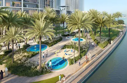 Pool image for: Apartment - 3 Bedrooms - 3 Bathrooms for sale in Creek Waters - Dubai Creek Harbour (The Lagoons) - Dubai, Image 1