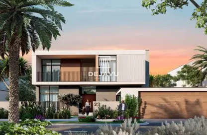 Outdoor House image for: Villa - 4 Bedrooms - 4 Bathrooms for sale in Tilal Al Furjan - Al Furjan - Dubai, Image 1