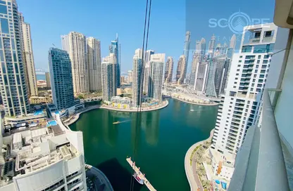 Apartment - 2 Bedrooms - 2 Bathrooms for rent in Marina View Tower A - Marina View - Dubai Marina - Dubai
