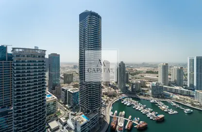 Apartment - 2 Bedrooms - 2 Bathrooms for sale in Sparkle Tower 1 - Sparkle Towers - Dubai Marina - Dubai