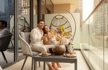 Apartment - 1 Bedroom - 1 Bathroom for rent in Marasi Business Bay - Business Bay - Dubai