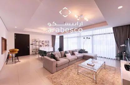 Living / Dining Room image for: Townhouse - 5 Bedrooms - 6 Bathrooms for rent in 180 Degrees Villas - Liwan - Dubai Land - Dubai, Image 1