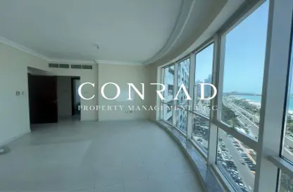 Apartment - 4 Bedrooms - 4 Bathrooms for rent in Bel Ghailam Tower - Corniche Road - Abu Dhabi