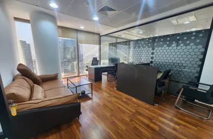 Office Space - Studio - 4 Bathrooms for rent in Al Saqr Business Tower - Sheikh Zayed Road - Dubai