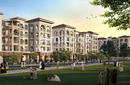 Apartment - Studio - 1 Bathroom for sale in Bloom Living - Zayed City (Khalifa City C) - Khalifa City - Abu Dhabi