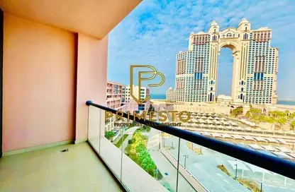 Balcony image for: Apartment - 1 Bedroom - 2 Bathrooms for rent in Marina Sunset Bay - The Marina - Abu Dhabi, Image 1