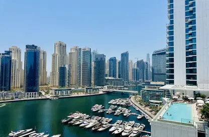 Apartment - 2 Bedrooms - 3 Bathrooms for rent in Marina Sail - Dubai Marina - Dubai
