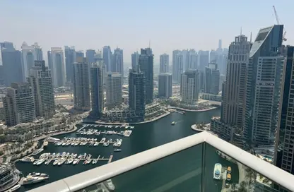 Apartment - 3 Bedrooms - 3 Bathrooms for sale in Damac Heights - Dubai Marina - Dubai