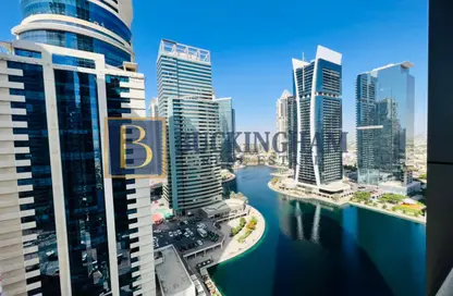شقة - غرفة نوم - 2 حمامات للايجار في ابراج جرين ليك - (JLT) مجمع S - أبراج بحيرة الجميرا - دبي
