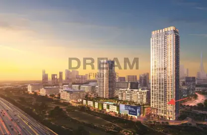 شقة - غرفة نوم - 1 حمام للبيع في ديزاين كوارتر برج ب - ديزاين كوارتر - دبي ديزاين ديستريكت - دبي