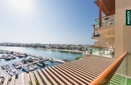 Apartment - Studio - 1 Bathroom for rent in Palm Views West - Palm Views - Palm Jumeirah - Dubai