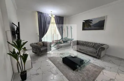 Apartment - 2 Bedrooms - 2 Bathrooms for rent in Oasis Tower - Al Rashidiya 1 - Al Rashidiya - Ajman