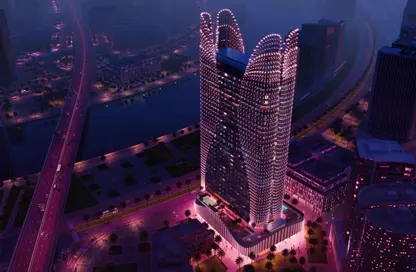 شقة - 2 غرف نوم - 1 حمام للبيع في بن غاطي سكاي هول - الخليج التجاري - دبي