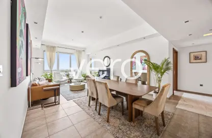 Apartment - 3 Bedrooms - 5 Bathrooms for rent in Marina Residences 3 - Marina Residences - Palm Jumeirah - Dubai