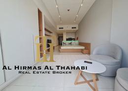 Living Room image for: Studio - 1 bathroom for rent in Blue Waves Tower - Dubai Residence Complex - Dubai, Image 1