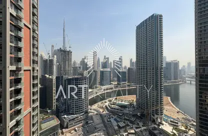 Apartment - Studio - 1 Bathroom for rent in Peninsula One - Peninsula - Business Bay - Dubai