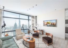 Living Room image for: Apartment - 3 bedrooms - 4 bathrooms for sale in Index Tower - DIFC - Dubai, Image 1