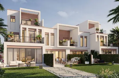 Townhouse - 5 Bedrooms - 6 Bathrooms for sale in Costa Brava at DAMAC Lagoons - Damac Lagoons - Dubai