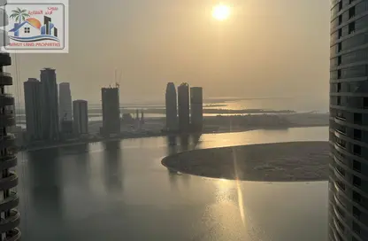 Apartment - 2 Bedrooms - 3 Bathrooms for rent in BOS Al Khan Tower - Al Khan - Sharjah